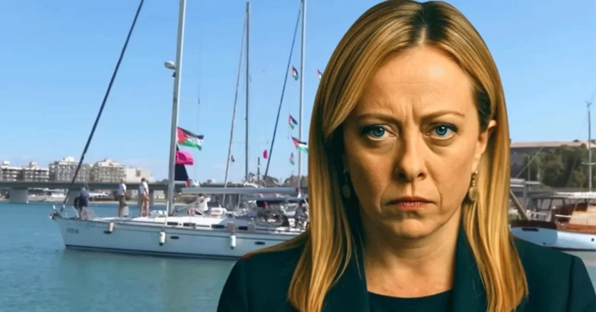 এই ত্রাণবহর ফিলিস্তিনিদের কোনো উপকারে আসবে না: ইতালির প্রধানমন্ত্রী