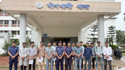 বাঁশখালী থেকে সদ্য নিয়োগপ্রাপ্ত ট্রেইনি রিক্রুট কনস্টেবলদের ওসির শুভেচ্ছা