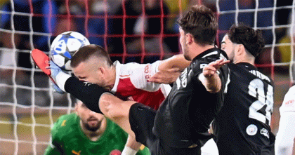 শেষ মুহূর্তের পেনাল্টিতে ম্যানসিটির সাথে মোনাকোর নাটকীয় ড্র