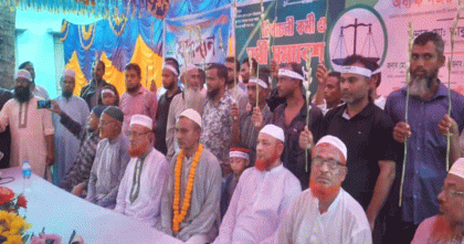 গাইবান্ধায় শ্রমিক দল নেতা দুই শতাধিক কর্মী নিয়ে জামায়াতে যোগদান