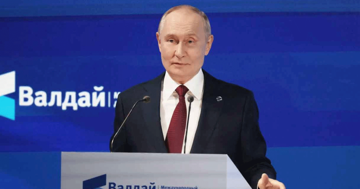 সব ন্যাটো দেশই এখন রাশিয়ার সাথে যুদ্ধ করছে: পুতিন