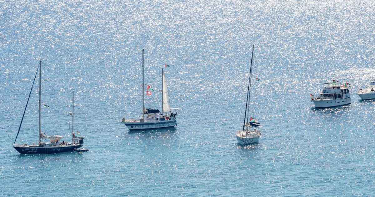 গাজায় আবারো ত্রাণবাহী নৌযান পাঠানোর ঘোষণা ফ্লোটিলার