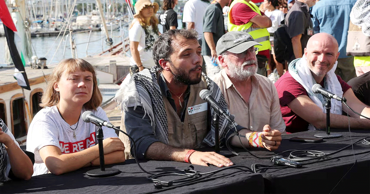 ইসরায়েলে অনির্দিষ্টকালের জন্য অনশন শুরু করেছেন ফ্লোটিলার অভিযাত্রীরা