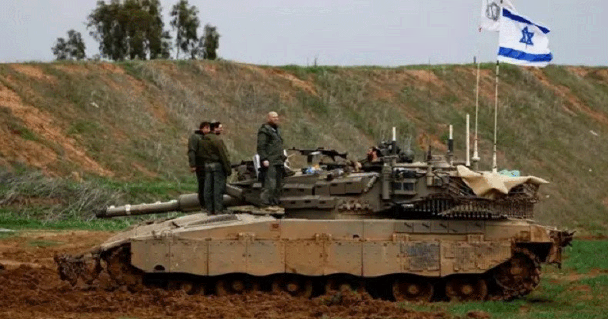 গাজায় সামরিক অভিযান থামিয়েছে ইসরায়েল