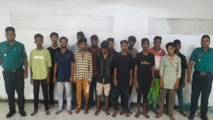 বিশেষ অভিযানে ১৪ জনকে গ্রেপ্তার করেছে মোহাম্মদপুর থানা পুলিশ