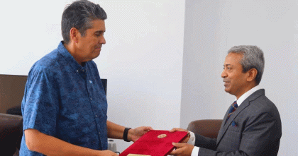 পালাউয়ের রাষ্ট্রপতির কাছে বাংলাদেশি রাষ্ট্রদূতের পরিচয়পত্র পেশ 