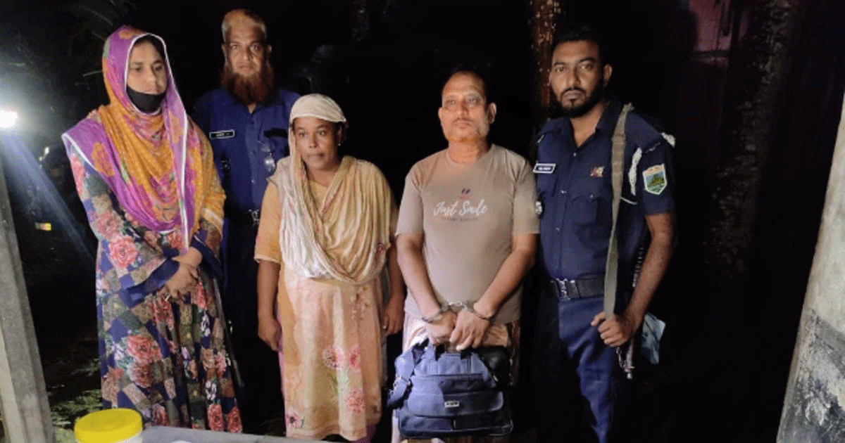 জয়পুরহাট বিপুল পরিমাণ মাদকসহ স্বামী-স্ত্রী আটক