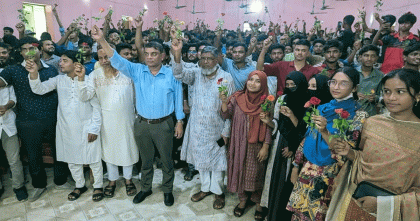 হাতীবান্ধায় ছাত্রদলে যোগদান করলেন বৈষম্য বিরোধী ছাত্র আন্দোলনের পাঁচশতাধিক নেতাকর্মী