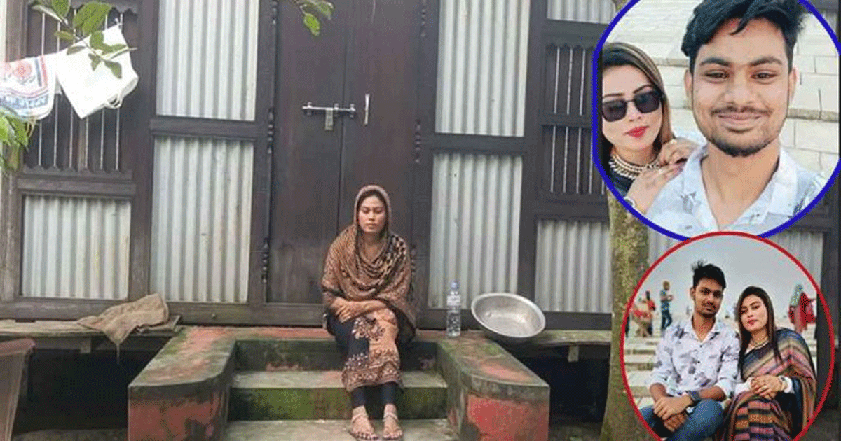 বিয়ের দাবিতে ছাত্রলীগ নেতার বাড়িতে এক সন্তানের জননীর অনশন