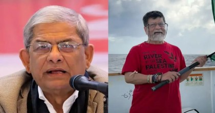 গাজার পথে আটক শহিদুল আলম; সরকারের উদ্দেশে মির্জা ফখরুলের আহ্বান