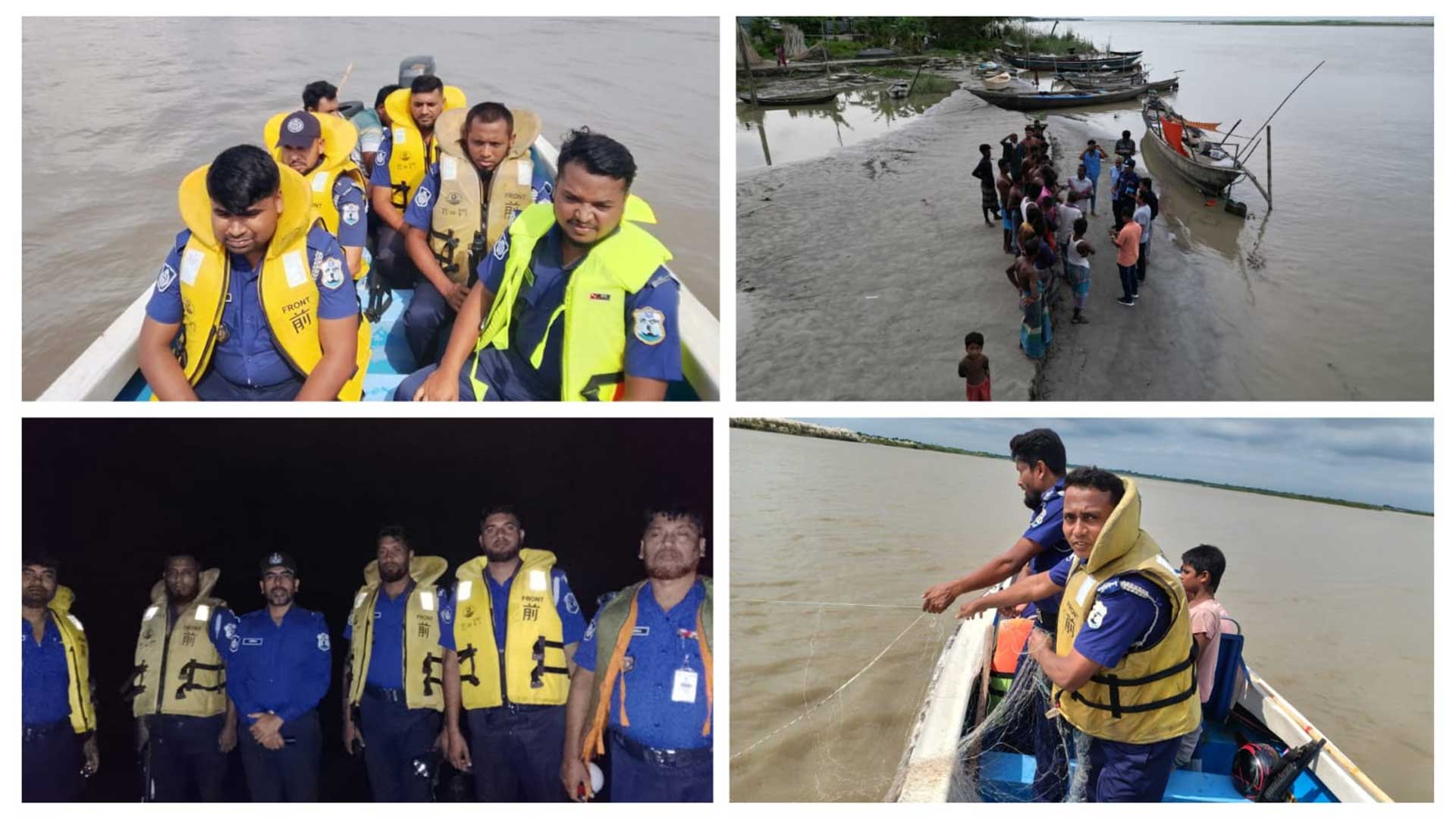 শরীয়তপুরে মা-ইলিশ রক্ষায় নৌ-পুলিশের জিরো টলারেন্স