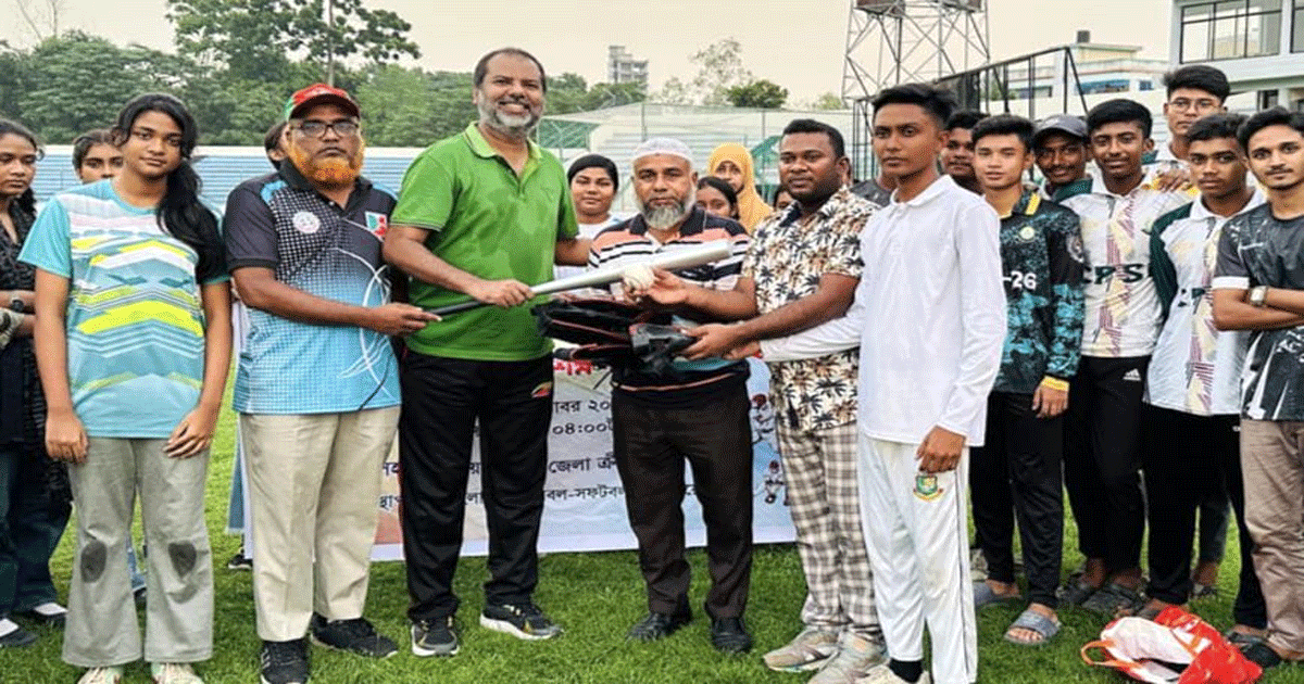 বগুড়ায় বেসবল ডেভেলপমেন্ট প্রশিক্ষণ ক্যাম্পের উদ্বোধন