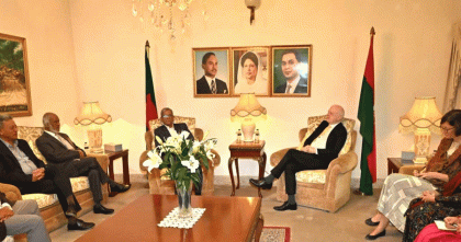 জার্মান রাষ্ট্রদূতের সাথে বিএনপি মহাসচিবের বৈঠক  