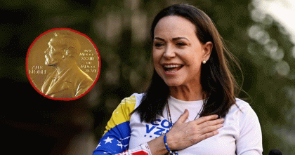 শান্তিতে নোবেল পেলেন ভেনেজুয়েলার বিরোধী নেতা মাচাদো