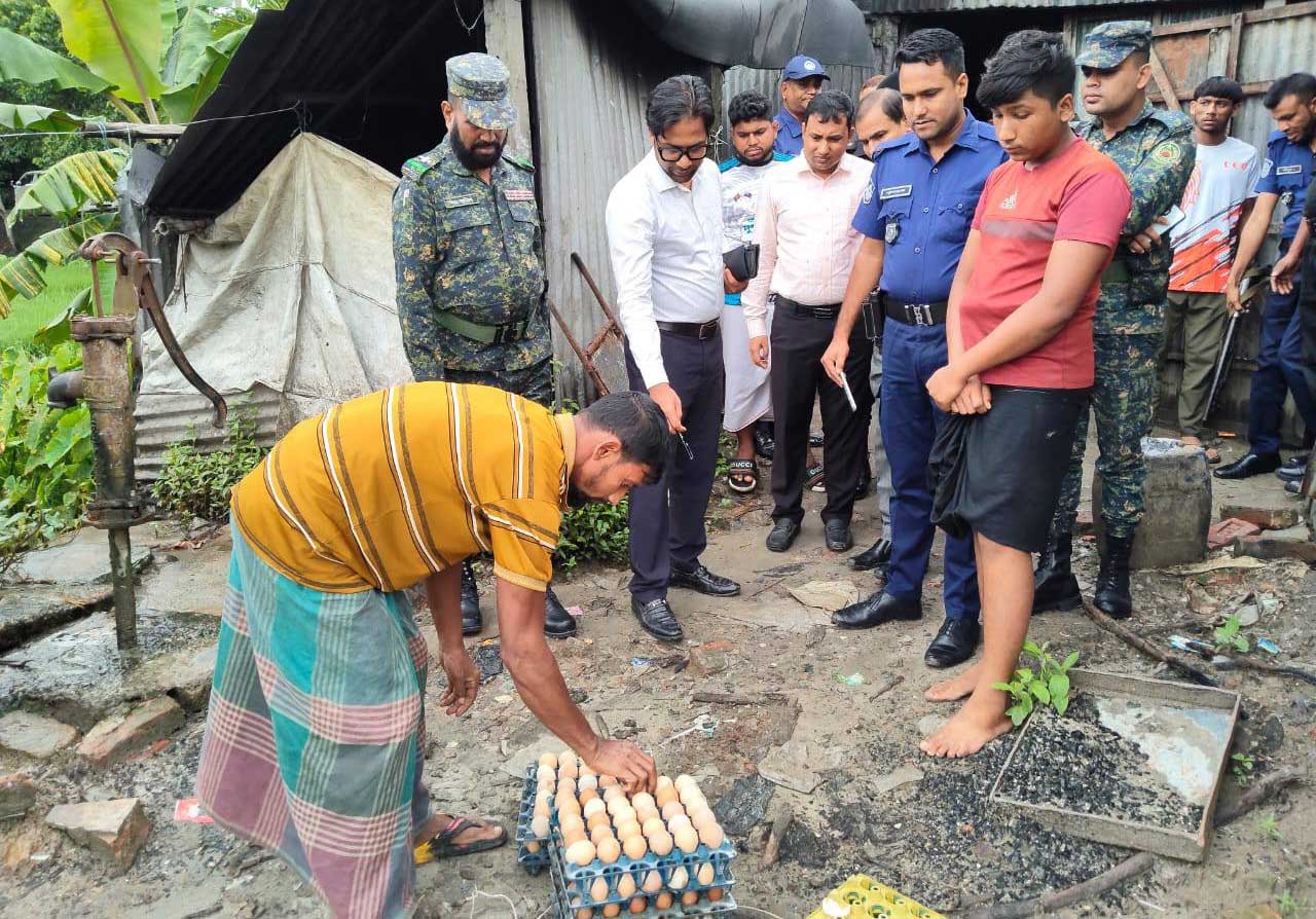 কিশোরগঞ্জের ভৈরবে নিরাপদ খাদ্য আইনে অভিযান, পাঁচ প্রতিষ্ঠানকে জরিমানা সাত লাখ
