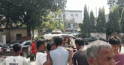 ঠাকুরগাঁওয়ে সরকারি পুকুরে সাঁতার প্রশিক্ষণে এসে শিশুর মৃত্যু