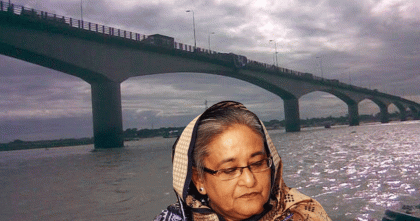 মেঘনা-গোমতী সেতু টোল আদায়ে অনিয়ম, হাসিনাসহ ১৭ জনের বিরুদ্ধে দুদকের মামলা