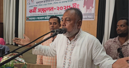 চাঁদাবাজিকে ফুল দিয়ে বরণ করেছে একটি দল: এস এম জিলানী