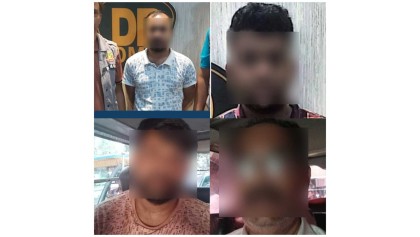 রাজধানীতে নিষিদ্ধ ছাত্রলীগের চার নেতা গ্রেপ্তার
