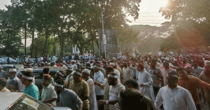 শিক্ষকদের ‘মার্চ টু সচিবালয়’ শুরু, পুলিশের বাধা