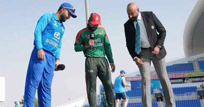 সম্মানরক্ষার ম্যাচে টস হেরে ফিল্ডিংয়ে বাংলাদেশ