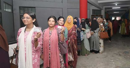 সাড়ে চার ঘণ্টায় ভোট পড়েছে ৪০ শতাংশ  