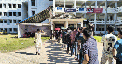 চাকসু নির্বাচন: ১০ মিনিটে দিতে হবে ৪০ ভোট