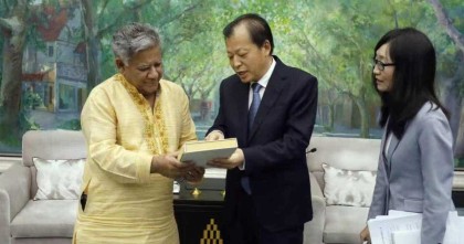 নৌ-পরিবহন খাতে বাংলাদেশ–চীন সহযোগিতা জোরদারে বৈঠক