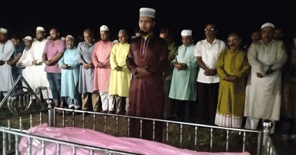 জবি শিক্ষার্থী জোবায়েদের লাশ গ্রামের বাড়ি কুমিল্লায় দাফন