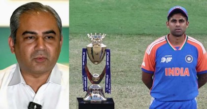 এশিয়া কাপের ট্রফি চেয়ে নাকভিকে ভারতের চিঠি