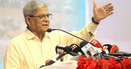 বাংলাদেশি জাতীয়তাবাদের আদর্শ ধারণ করে সবাইকে নিয়ে এগিয়ে যেতে হবে: মির্জা ফখরুল