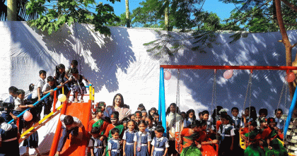 টাঙ্গাইলে ১৬০টি স্কুলে নির্মাণ হচ্ছে প্লে গ্রাউন্ড