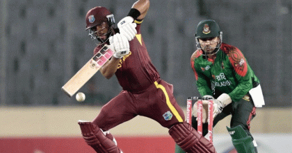 রুদ্ধশ্বাস ম্যাচে সুপার ওভারে উইন্ডিজের কাছে হারল বাংলাদেশ