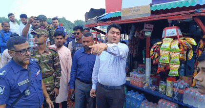 ব্রাহ্মণবাড়িয়ায় সরকারি কর্মকর্তাদের পেটালো ব্যবসায়ীরা