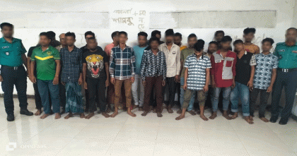 বিভিন্ন অপরাধে জড়িত ২৭ জনকে গ্রেপ্তার করেছে মোহাম্মদপুর থানা পুলিশ