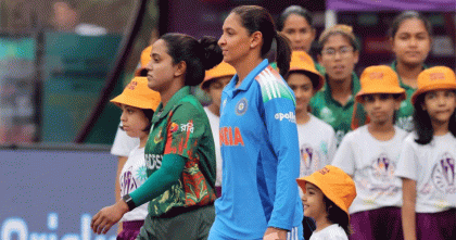 ভারতের বিপক্ষে টস হেরে ব্যাটিংয়ে বাংলাদেশ