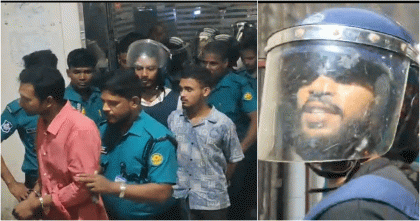 ঝটিকা মিছিল থেকে আটক: আ. লীগ-ছাত্রলীগের ২০ জনের সঙ্গে রিমান্ডে যুবদল কর্মী