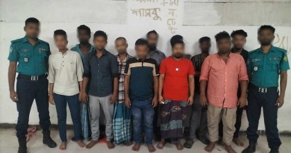 বিভিন্ন অপরাধে ১০ জনকে গ্রেপ্তার করেছে মোহাম্মদপুর থানা পুলিশ