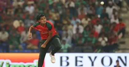 পাওয়ার প্লেতে ওয়েস্ট ইন্ডিজকে হাত খুলতে দেয়নি বাংলাদেশ