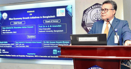 সামুদ্রিক সম্পদ আহরণে দক্ষ জনবল তৈরিতে কাজ করবে দুই বিশ্ববিদ্যালয়: অধ্যাপক আমানুল্লাহ