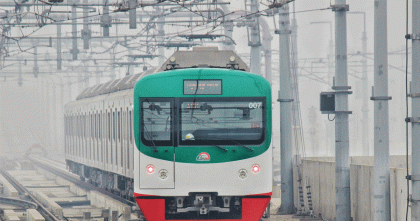 ২৩ ঘণ্টা পর পুরো রুটে মেট্রোরেল চলাচল শুরু