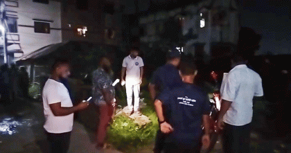 বগুড়ায় ইসকন মন্দিরের সামনে যুবক খুন