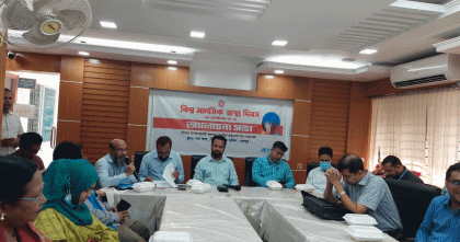 শেরপুরে ফটোসেশনেই শেষ বিশ্ব মানসিক দিবস 