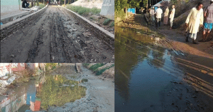 ছাগলনাইয়ায় আশ্রায়ন প্রকল্পের সড়ক নির্মাণে স্থবিরতা, ভোগান্তিতে গ্রামবাসী