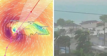 ২৫০ কিমি বেগে আঘাত হেনেছে ঘূর্ণিঝড় ‘মেলিসা’, ক্যারিবীয়ানে নিহত সাত