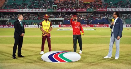 দ্বিতীয় টি-টোয়েন্টিতেও টস হেরে ফিল্ডিংয়ে বাংলাদেশ