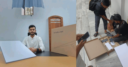 ঢাবিতে প্রথমবারের মত স্টারলিংক, হল সংসদ নেতার উদ্যোগে চালু ইন্টারনেট সেবা