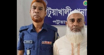 পটুয়াখালীতে আওয়ামী লীগের নেতা জাকির হোসেন গ্রেপ্তার