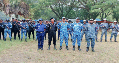 সুন্দরবনের দুবলার চরে 'রাস পূর্ণিমা পূজা ও পুণ্যস্নান' উপলক্ষে নিরাপত্তা জোরদার করেছে কোস্ট গার্ড