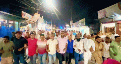 ‘হটাও আ.লীগ, বাঁচাও দেশ’ স্লোগানে বিএনপির বিক্ষোভ